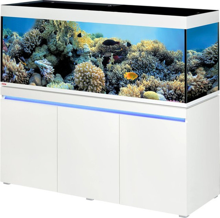 Eheim Incpiria Marine 530 Aquarium-Kombination mit Weißglas in Alpin