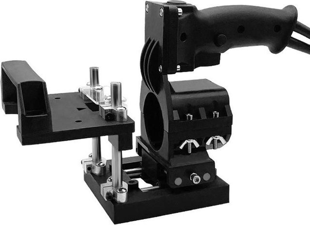 aimo 2in1 Nutmaschine Rack Tragbare Halterung für Trimmschneider in Schwarz - Bild 1