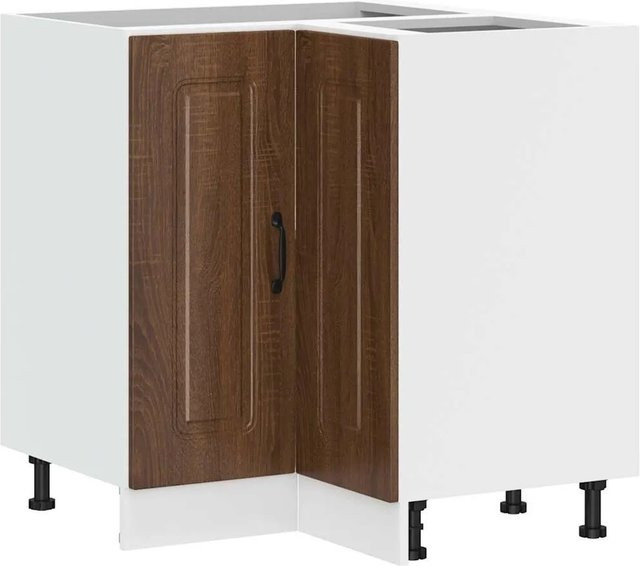 vidaXL Küchen-Eckunterschrank Kalmar in Eiche Braun aus Holzwerkstoff - Bild 1