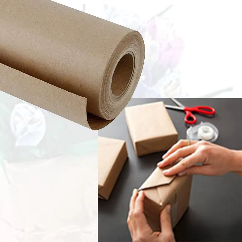 Braune Kraftpapierrollen zum Basteln und als Geschenkverpackung - Bild 3