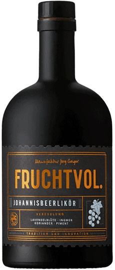 Jörg Geiger, Johannisbeerlikör mit Lavendelblüte & Koriander, 0,5 l - Bild 1