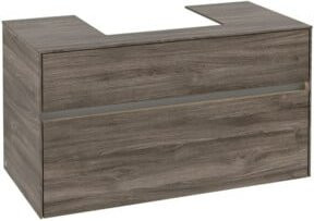 V&B Waschtischunterschrank Collaro mit Waschtisch und LED-Beleuchtung, B/T/H: 100 x 54,8 x 50 cm - Bild 1