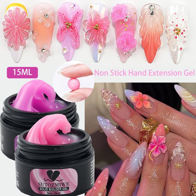 Full Beauty Builder-Gel, Rosa, Glänzend, Unisex - Bild 1