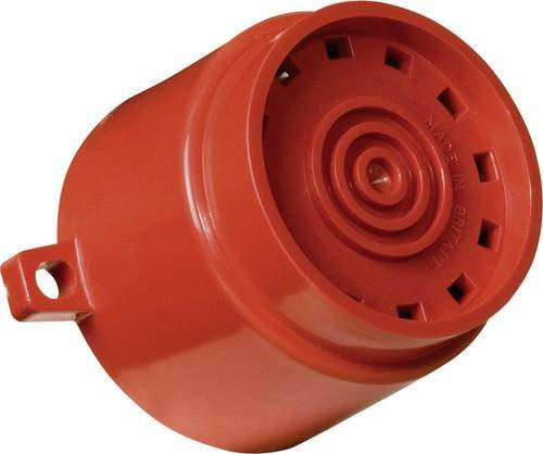 ComPro Signalsirene AF/R Askari Flange Mehrton in Rot, 101 dB, 12 V/DC oder 24 V/DC - Bild 1
