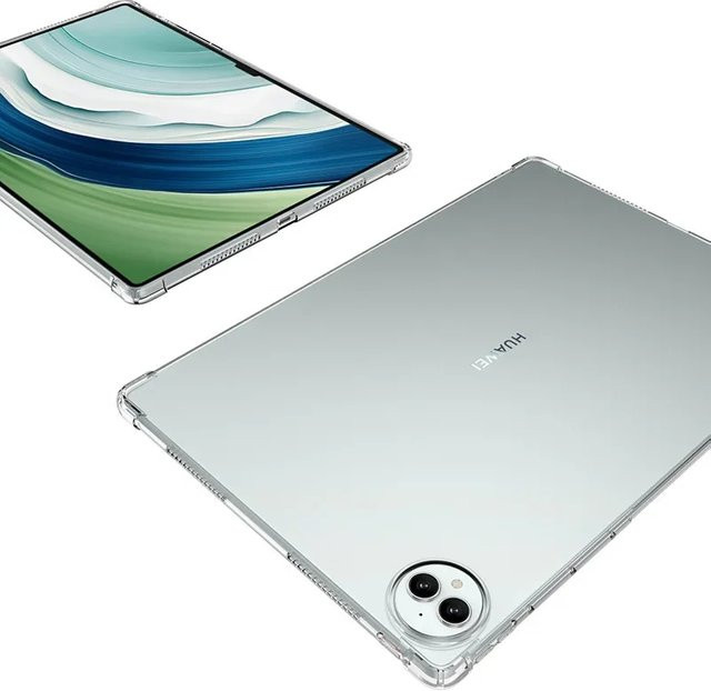 Stoßfeste Airbag-Hülle für Huawei MatePad Pro 13,2 Zoll aus transparentem TPU - Bild 1
