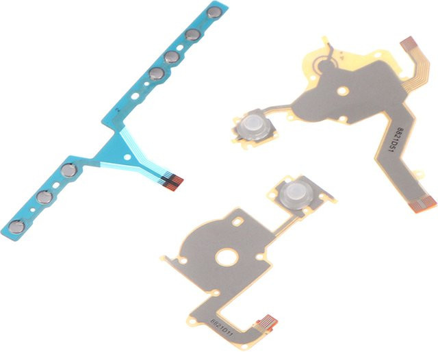 KOQZM Flexkabel für PSP 3000 Serie (PSP 3001, 3004, 3008, 300x) zur Reparatur der Tastenfunktionen Start, Home, Volume sowie links und rechts - Bild 1