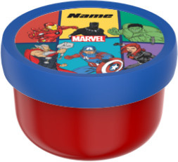 Mepal Fruchtbox Avengers Multicolor 300 ml mit Besteck, mikrowellengeeignet und auslaufsicher - Bild 1