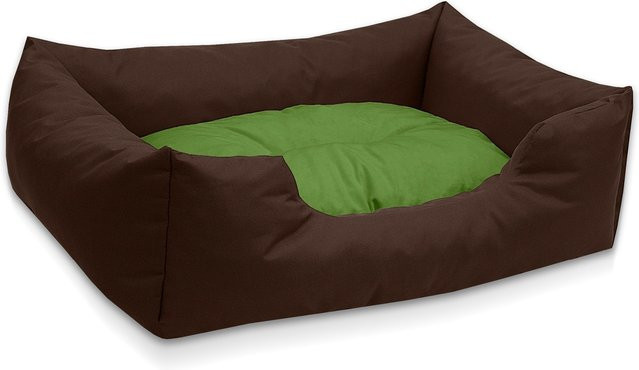 BedDog Hundebett MIMI Hundesofa aus Cordura und Microfaser-Velours in Braun - Bild 1