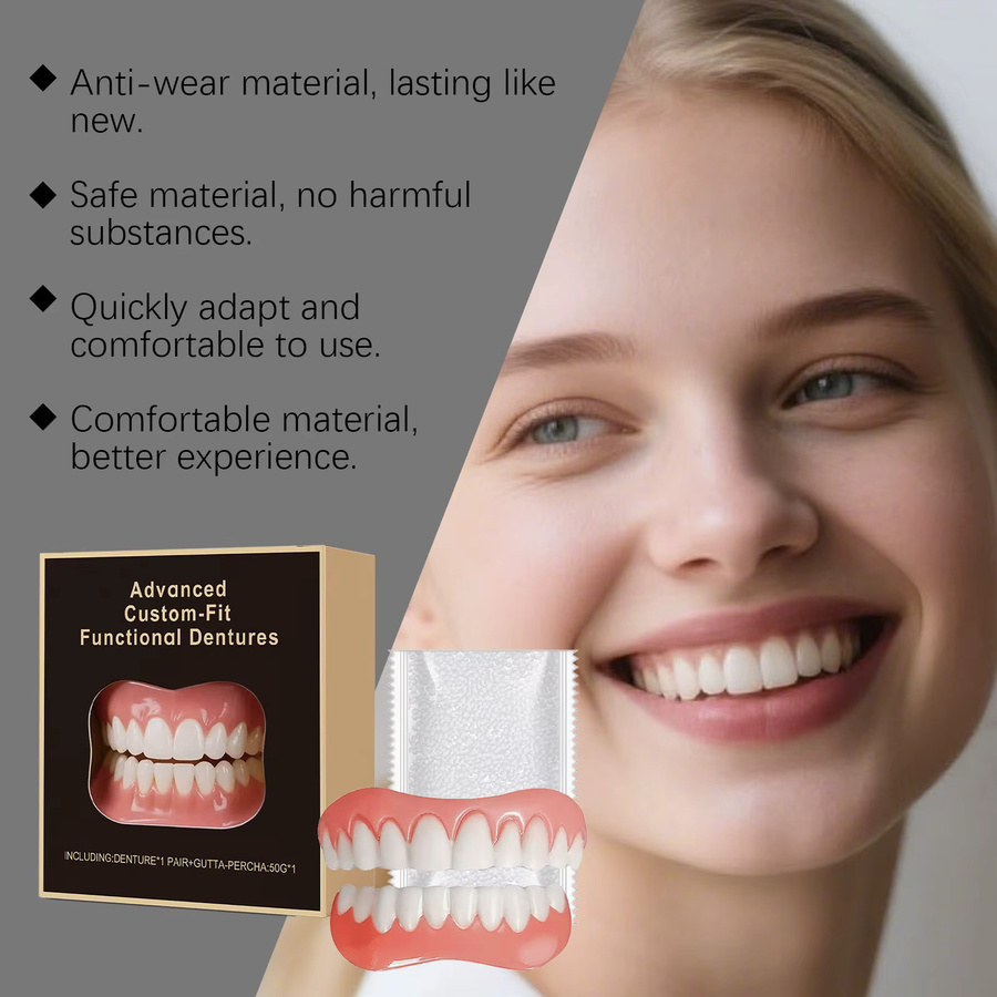 Oralhoe Silikon Zahnersatz Kit, Veneers Prothesenset - Bild 6