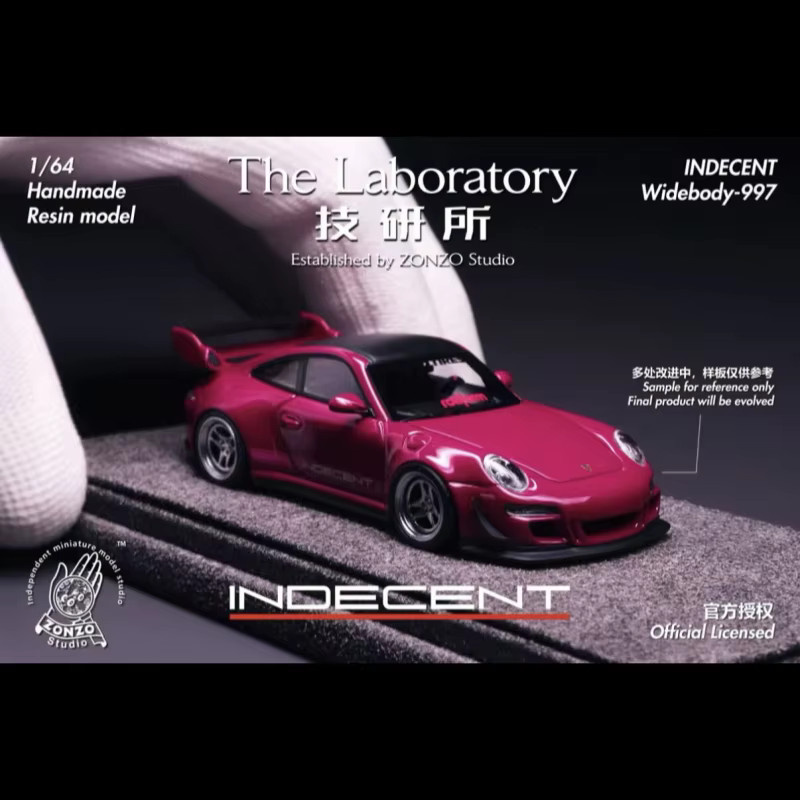 The Laboratory 1:64 INDECENT 997 Modifiziertes Miniaturfahrzeugmodell - Bild 3