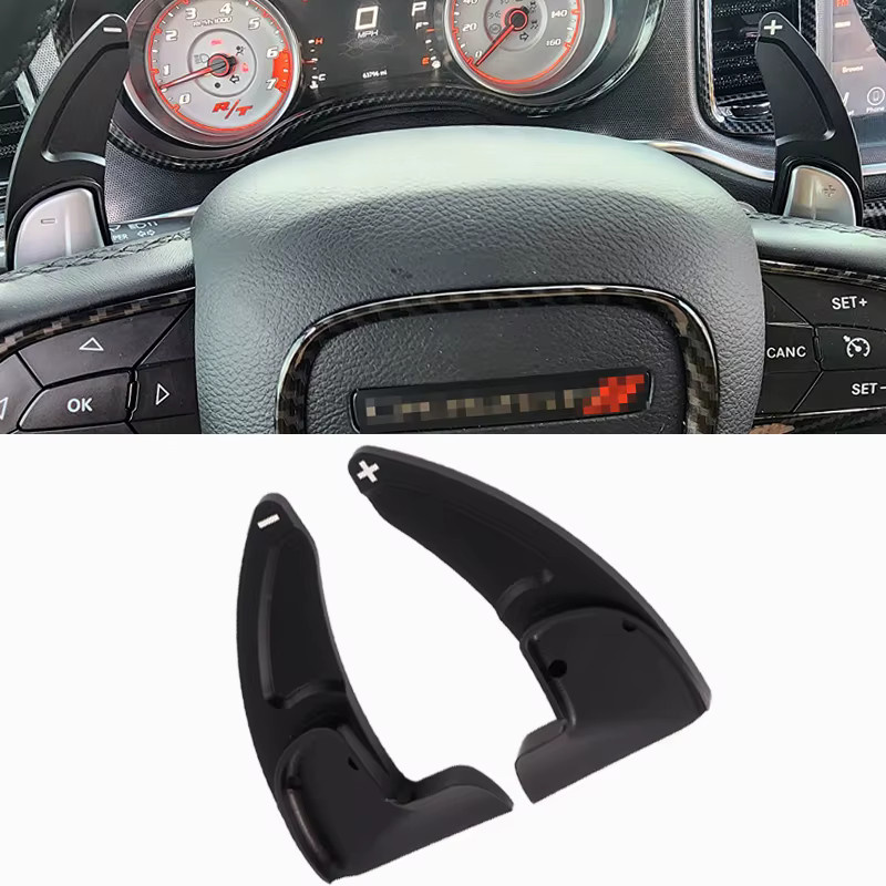 AULIGUS Auto Lenkrad Shift Paddle Shifter in Blau für Dodge Challenger/Charger 2015-2020, Jeep Grand Cherokee 2014-2021 und Chrysler 300 300S - Bild 3