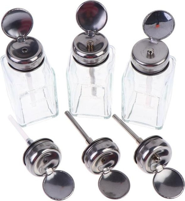 ouhoe Glas-Pumpflasche, transparent, 150 ml - Bild 1