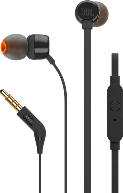 JBL TUNE 110 In-Ear Kopfhörer mit 3,5 mm Klinkenanschluss in Schwarz - Bild 1