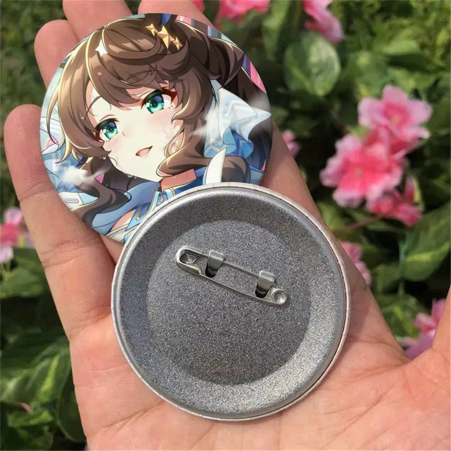 Uma Musume Pretty Derby Rice Shower Brosche, Cosplay-Pin - Bild 2