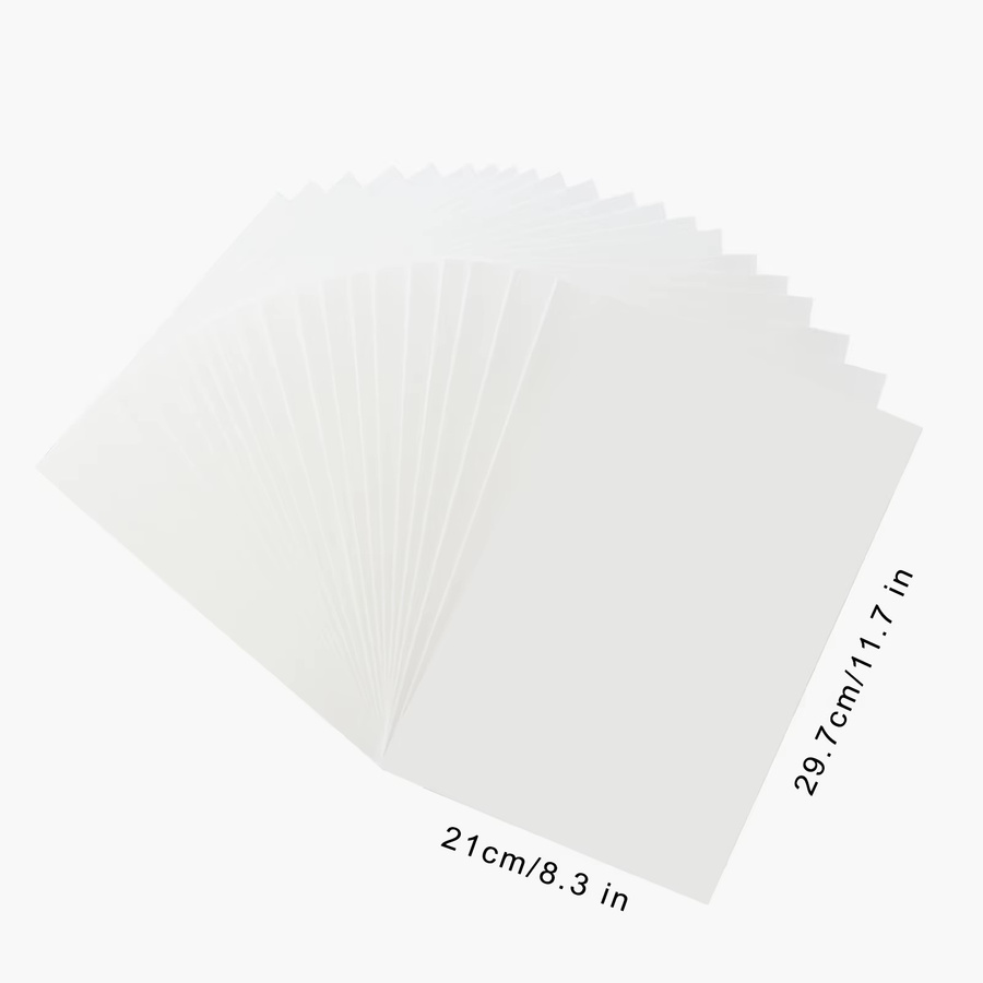 ESHANG Transferpapier für dunkle Stoffe, A4, 5 Blatt pro Packung, kompatibel mit Tintenstrahldruckern - Bild 2