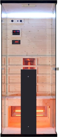 SANOTECHNIK Infrarotkabine BILLUND 1 in Braun
