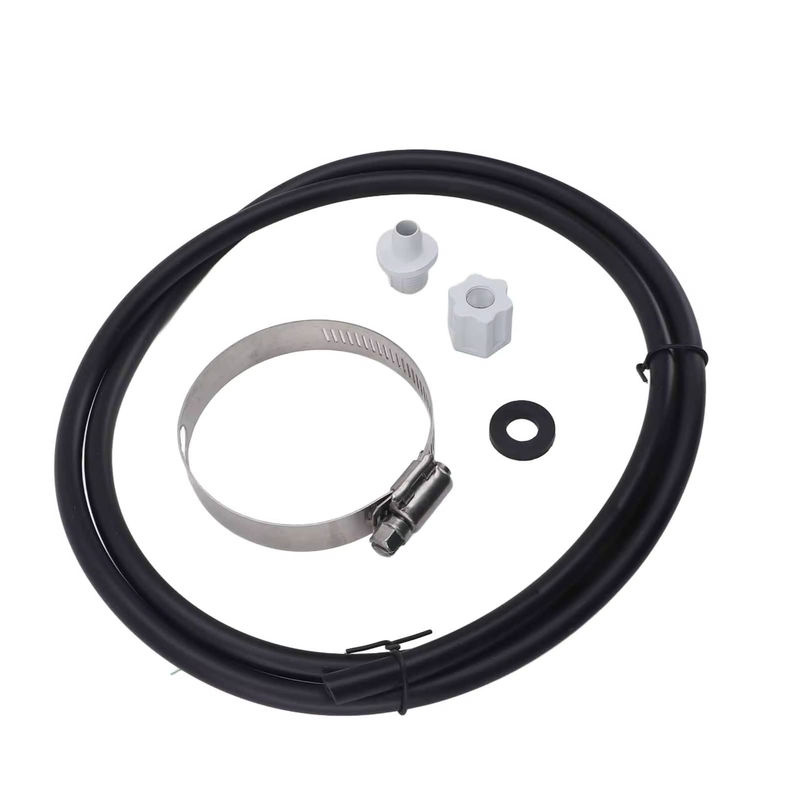 Hayward Chlorator Feeder Anschluss-Set mit Schlauch-Sattelklemme in Schwarz für Cl200 und Cl220 - Bild 2
