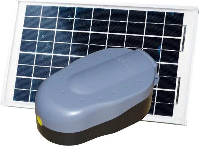 Heissner Solar-Teichbelüfter in Grau mit 4000 l/h Leistung - Bild 1