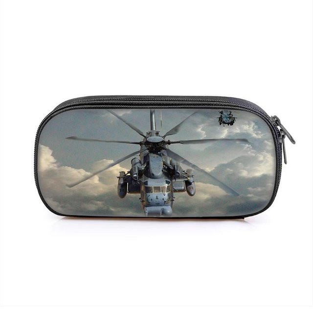 Fancy Style Studio Federmäppchen Helikopter Design in Multicolour - Bild 1