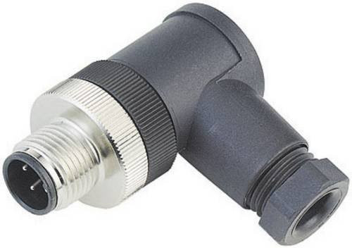 Binder 99-0537-24-05 Sensor-Aktor-Steckverbinder M12 Stecker unkonfektioniert gewinkelt 5 Polzahl Schwarz - Bild 1