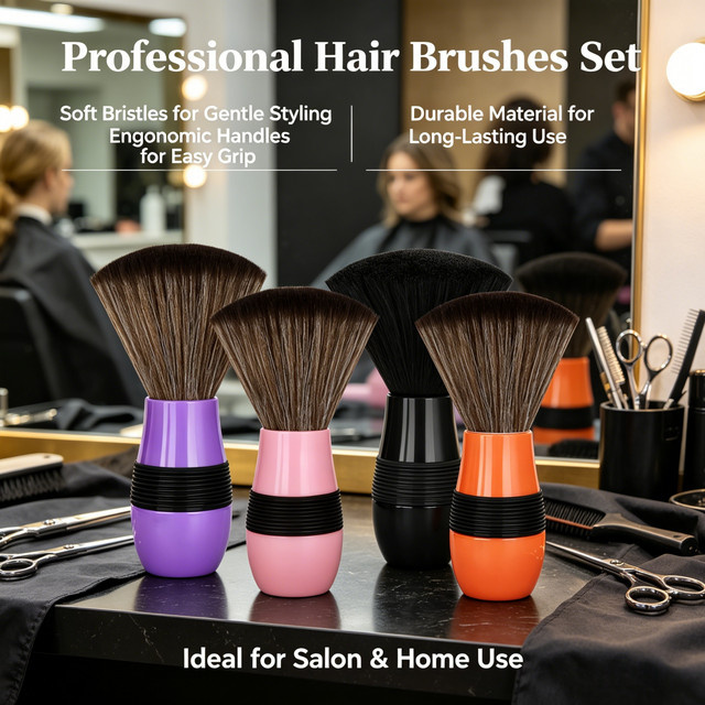 BARBERTOP Haarreinigungsbürste mit weichen Borsten - Bild 1