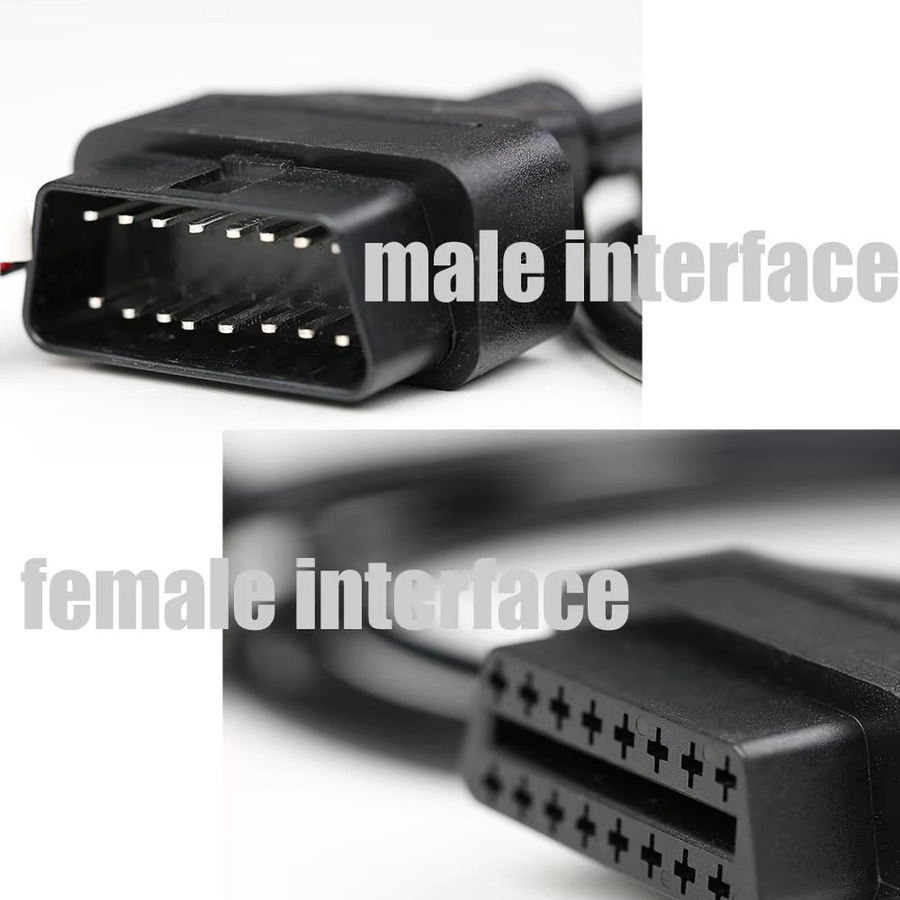 Lonsdor JCD 2-in-1 Multifunktions-Programmierkabel für Jeep, Chrysler, Dodge, Fiat und Maserati, kompatibel mit K518S SGW 12+8 Micropod2, Schwarz - Bild 5