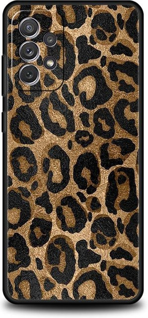 Handyhülle mit Leopard Gepard Muster für Samsung Galaxy Modelle in Schwarz und Multicolour - Bild 1