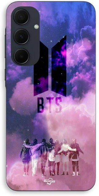 Samsung Galaxy A35 Handyhülle mit BTS Musikgruppe K-Pop Logo Maniacase in Multicolour - Bild 1