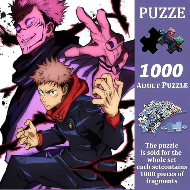 KAYOU Jujutsu Kaisen Puzzle, 1.000 Teile - Bild 1