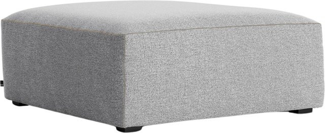 HAY Mags Soft Ottoman X Small Polsterhocker in Grau mit skandinavischem Design - Bild 1