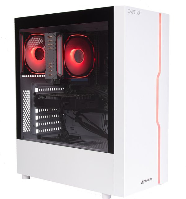 CAPTIVA PC Advanced Gaming R98-789 Gaming-PC in Weiß mit Ryzen 7 7800X3D, RTX 5060 Ti 8GB GDDR7, 1TB SSD, 32GB RAM und WLAN - Bild 1