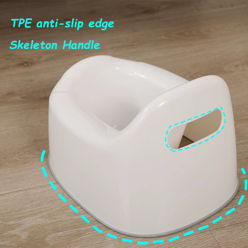 Two Dads Toilettensitz für Kleinkinder und tragbares Reisetöpfchen in Weiß - Bild 2