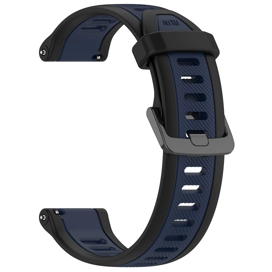 ZHANGU Uhrenarmband Silikon, Schwarz, Unisex - Bild 2
