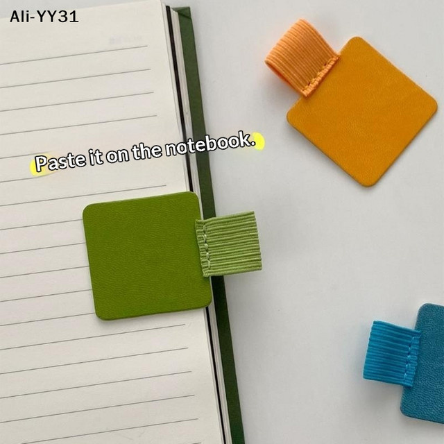 Selbstklebende elastische Stift-Schleifen als Halter für Notebooks und Planer, 5 oder 10 Stück, Farben: Weiß und Mehrfarbig - Bild 1