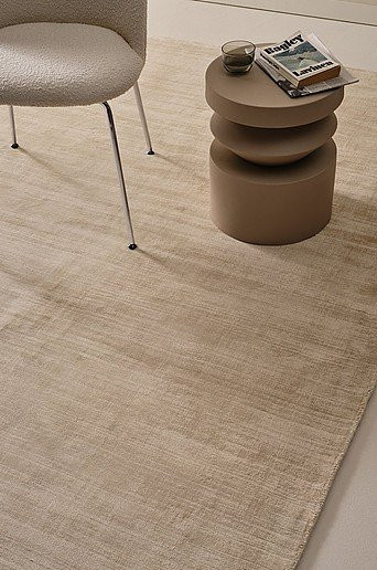 Jotex ANELA Viskoseteppich in Beige, handgetuftet, rechteckig - Bild 1