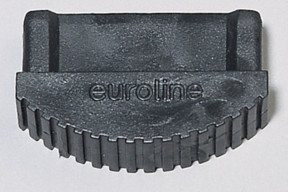 Euroline Leiterfuß Industrie Schwarz 94 mm - Bild 1