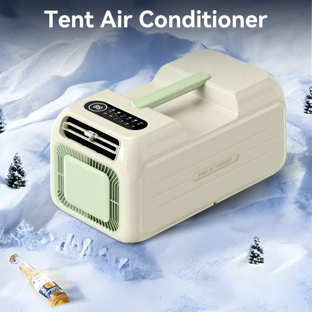 Treeligo Tragbare Outdoor Camping Klimaanlage 500W Monobloc für Zelt, Auto, SUV und Wohnmobil, 110V - Bild 1