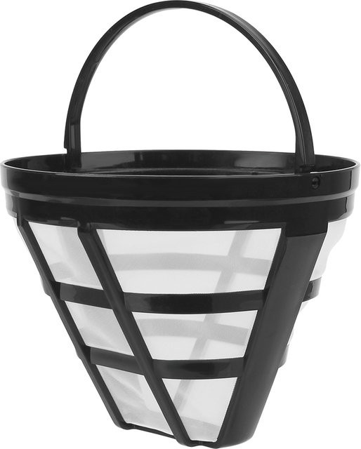 Wiederverwendbarer Kaffeefilter aus feinem Mesh-Sieb in Schwarz für Kaffeemaschinen - Bild 1