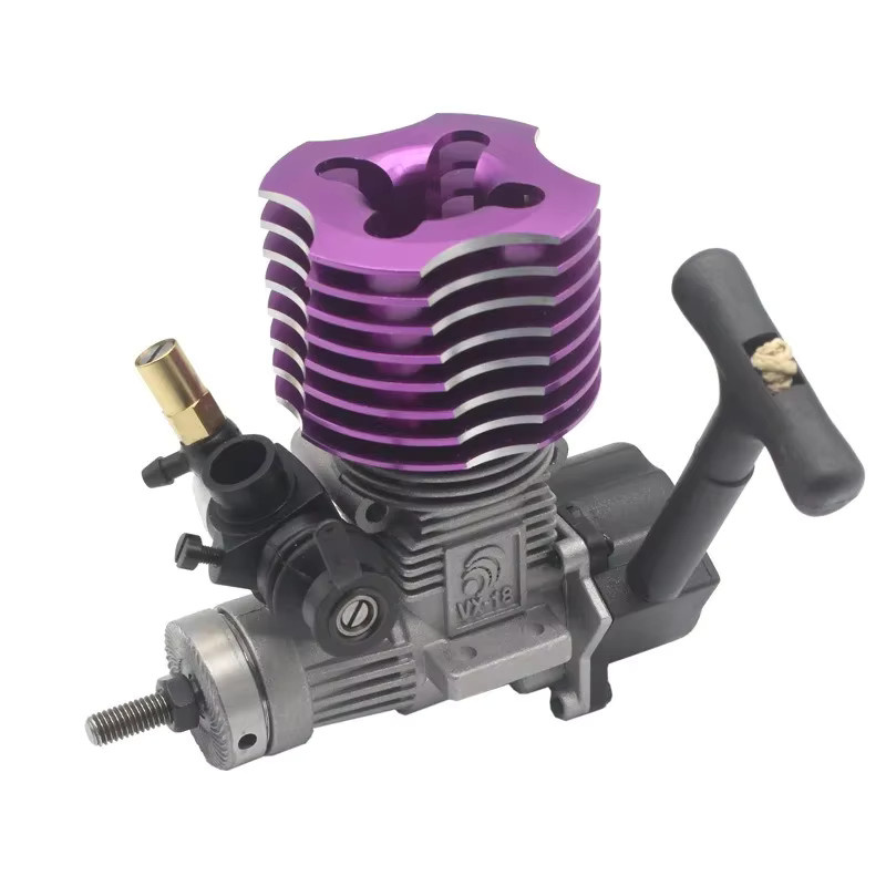HSP Motor 2,74cc Seilzugstarter, Lila, 1:10, Zubehör - Bild 1