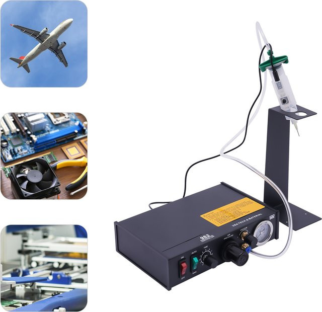 Bymaocar Halbautomatische und manuelle Kleberspendermaschine mit minimalem Tropfvolumen von 0,01 ml als Lötflüssigkeitsregler - Bild 1