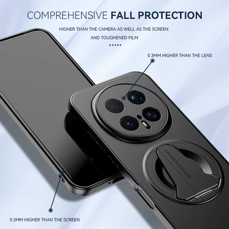 KEYSION Magnetische Handyhülle für HONOR Magic 8 Pro 5G, Silikon und PC, Farbe: Silber, mit aufrechtem Ständer und stoßfestem Schutz - Bild 4