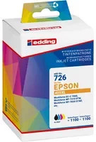 edding Tintenpatronen Set kompatibel mit Epson 405XL in Schwarz, Cyan, Magenta und Gelb - Bild 1