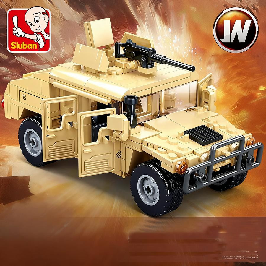 Yiran toy Militärserie Panzer Bausteine 265-teiliges Set 6-12 Jahre - Bild 4