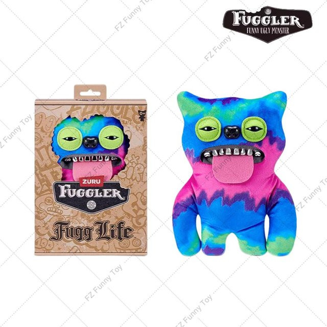 Fuggler Old Fogies Alley Cats Fuggstars Zahnschmelz-Monster, Plüschtier, ab 3 Jahren, 1-teiliges Set - Bild 1