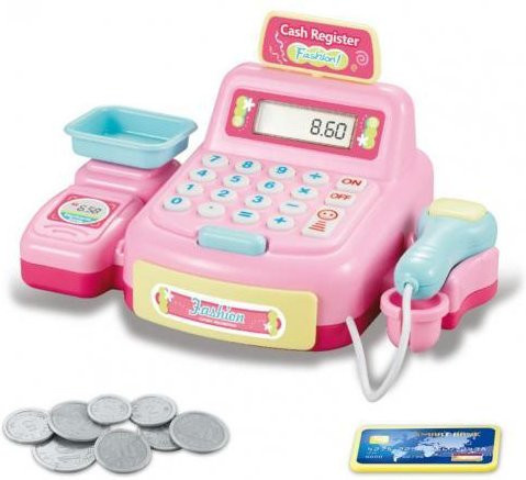 Kasse für Kinder zum Spielen, Elektronisches Spielhaus, mit Beleuchtung und Soundeffekten, ab 14 Jahre - Bild 1