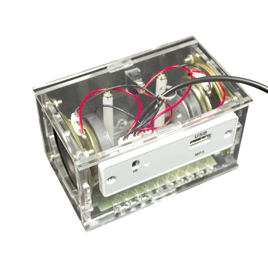 Diymore DIY Elektronik Kit Weiß Bluetooth Stereo Lautsprecher zum Löten für Lern- und Praxisprojekte - Bild 2