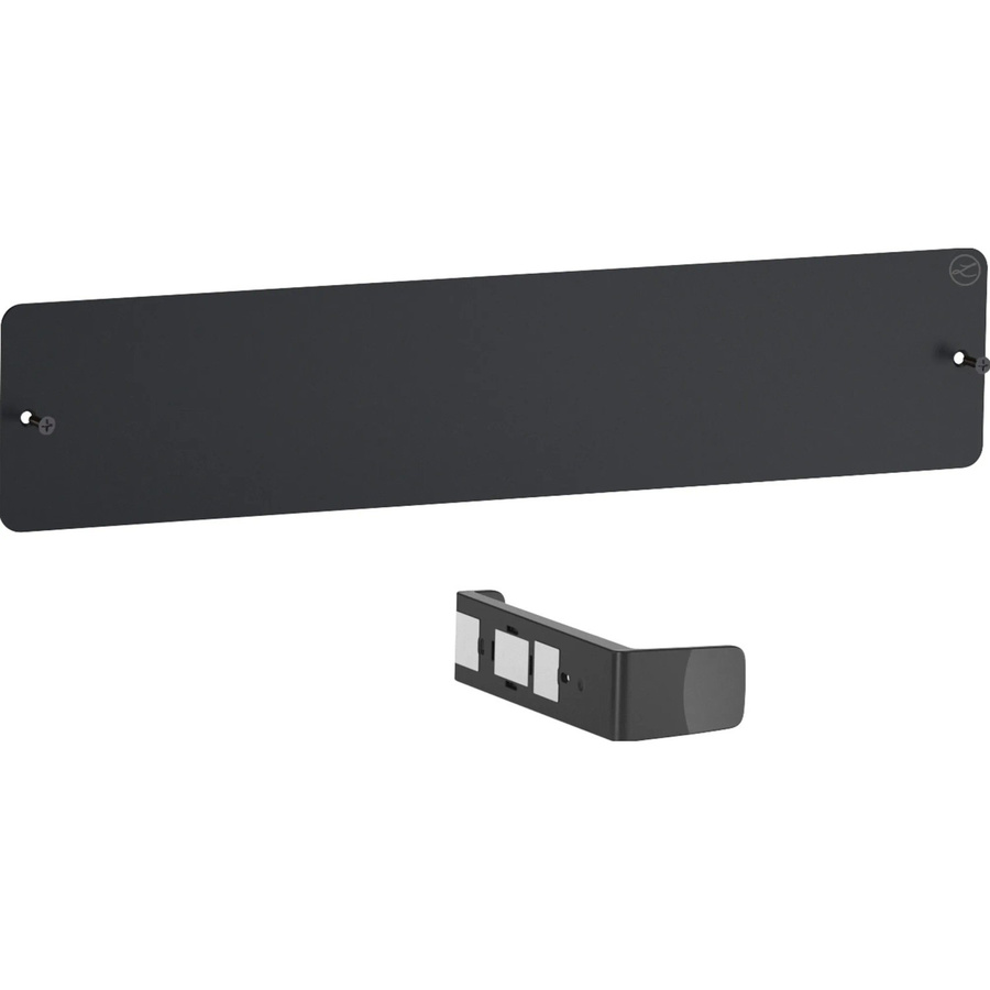 Lechuza Metallleiste Schwarz B: 48 cm, H: 10 cm, T: 0,2 cm - Bild 2