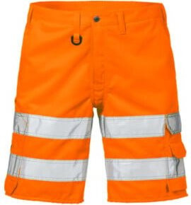Fristads Warnschutz Shorts 2528 THL in Orange mit Cordura nach EN ISO 20471 Klasse 2 - Bild 1