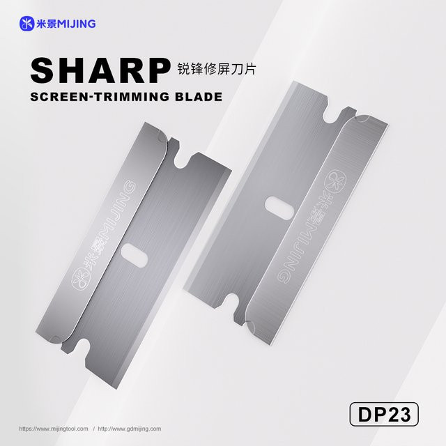 MIJING DP23 Sharp Screen Reparatur Klinge in Silber für die Handy Bildschirm Demontage und Klebstoff Entfernung - Bild 1