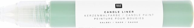 Rico Design Candle Liner Kerzenmalfarbe Salbei 30ml - Bild 1